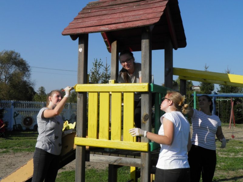 wolontariat malowanie